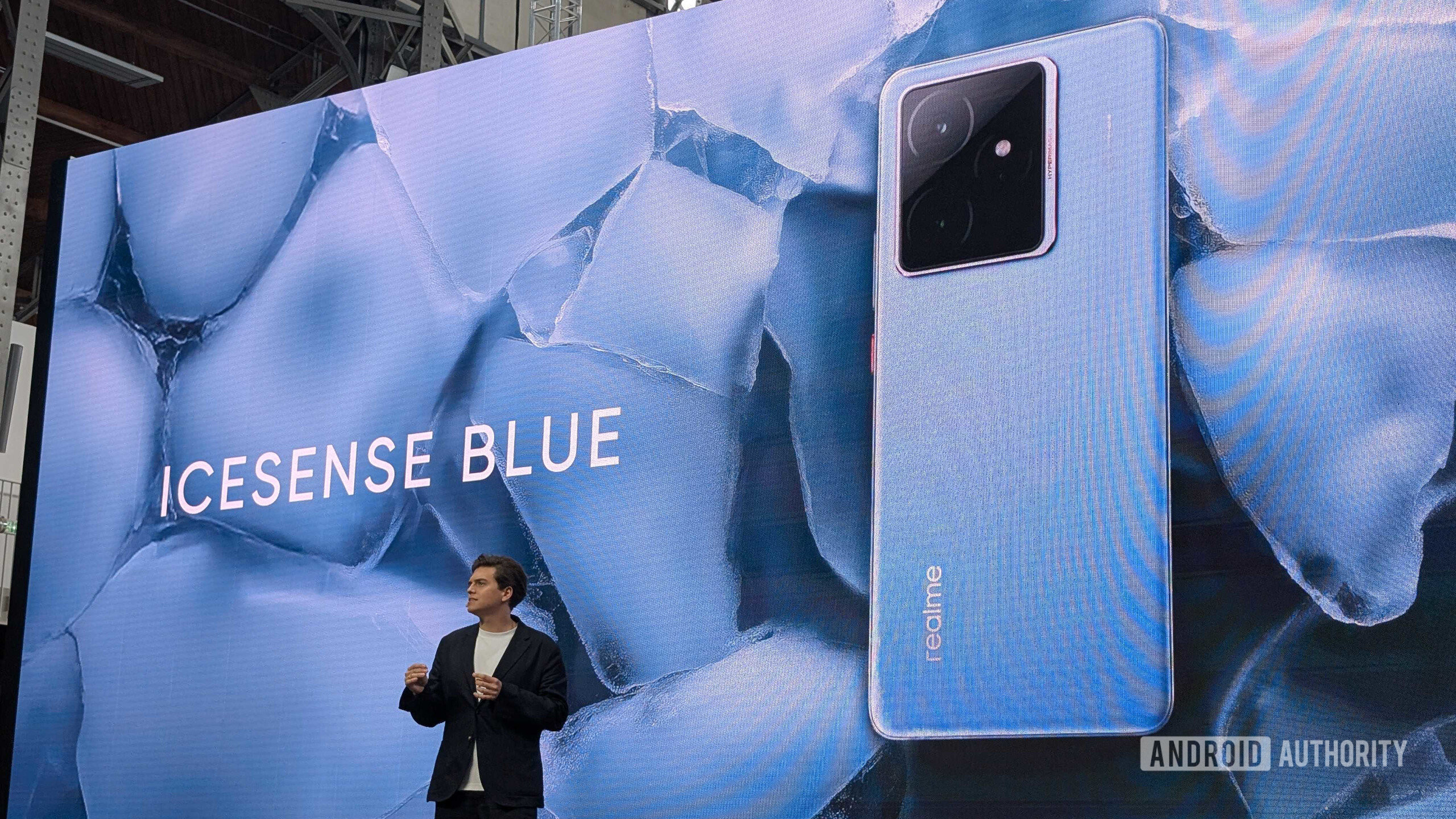 realme GT7 icesense blue